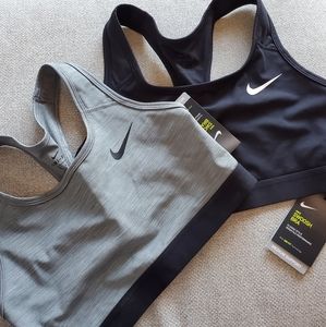 Two M Nike sports bras